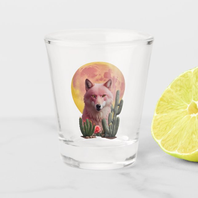 Wolf Six: Shot Glass (Front)