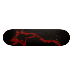 wolf skateboard