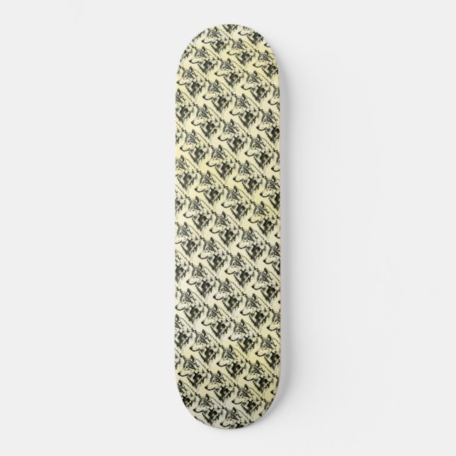 Wolf Skateboard (Front)