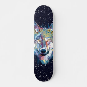 Wolf Skateboard - Dark Wolf Skateboard 