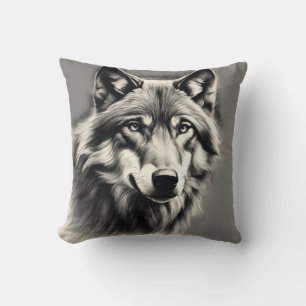 Wolf Sketch Cushion