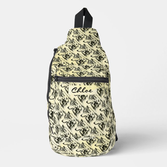 Wolf Sling Bag (Front)