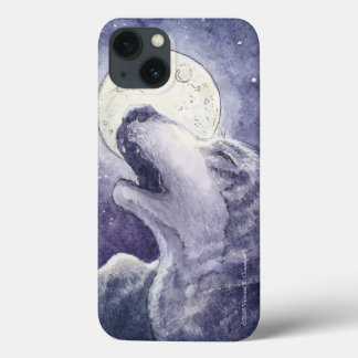 Wolf Song iPhone 7/8 Case. Orig. Watercolor Art. iPhone 13 Case