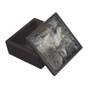 Wolf Song - Pastel Keepsake Box
