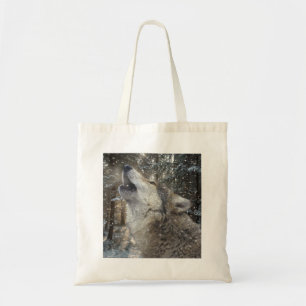 Wolf Song - Pastel Tote Bag