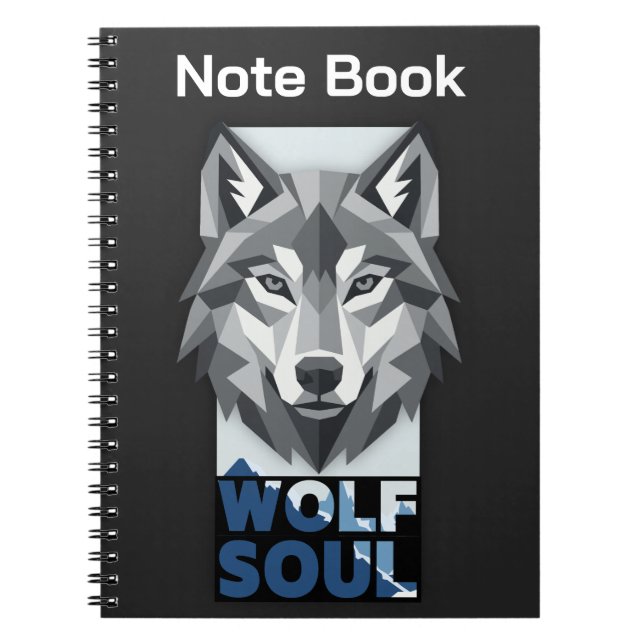 Wolf soul notebook (Front)