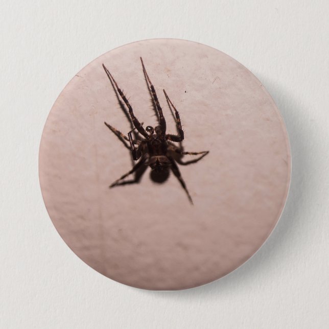 Wolf Spider 7.5 Cm Round Badge (Front)