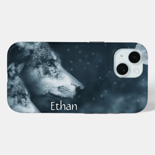 Wolf Spirit Custom Case-Mate iPhone Case (Back (Horizontal))