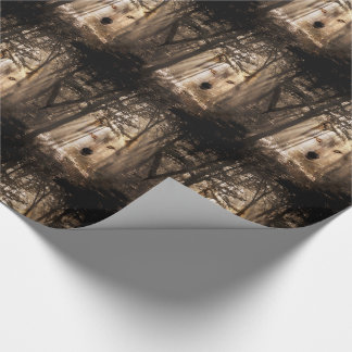 Wolf spirit in the woods wrapping paper