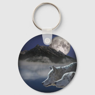 Wolf Spirit Key Ring