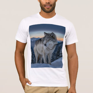 Wolf Spirit – Wild Nature Graphic T-Shirt