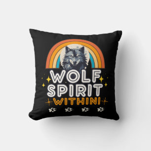 Wolf Spirit Within Cushion