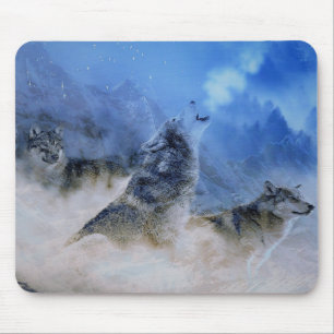 Wolf Spirits Mouse Pad