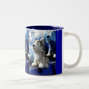 Wolf Spirits Two-Tone Coffee Mug
