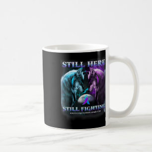 Wolf Still Here Still Fighting Suicide Prevention  Coffee Mug