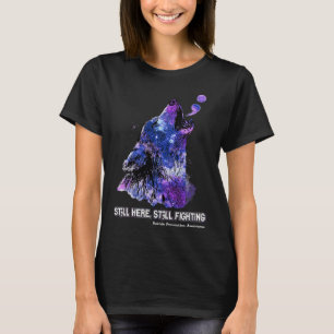Wolf Still Here Still Fighting Suicide Prevention T-Shirt