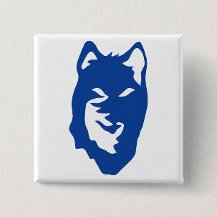 Wolf Symbol 15 Cm Square Badge