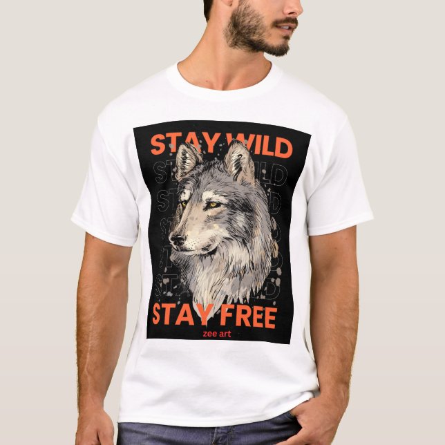 wolf  T-Shirt (Front)