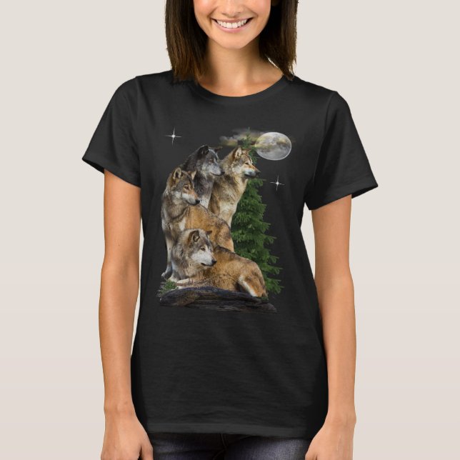 wolf t-shirts (Front)
