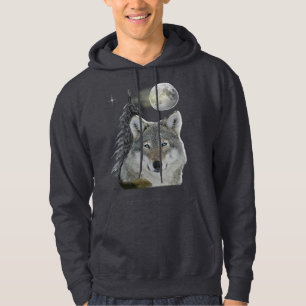 wolf-t-shirts hoodie