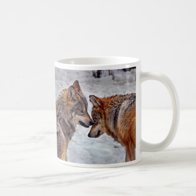 Wolf "That's Mine" Mug (Right)
