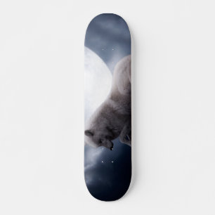 Wolf the King of Wilderness Skateboard