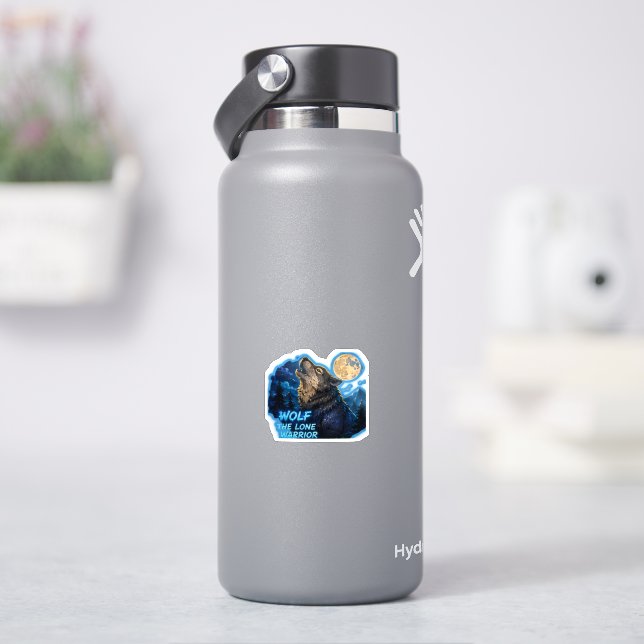 Wolf The Lone Warrior  (HydroFlask)