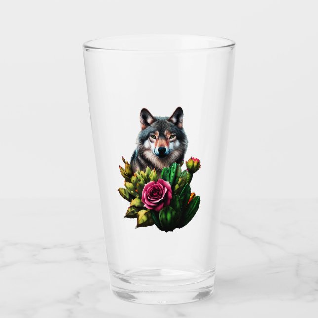 Wolf Three Glass (Front)