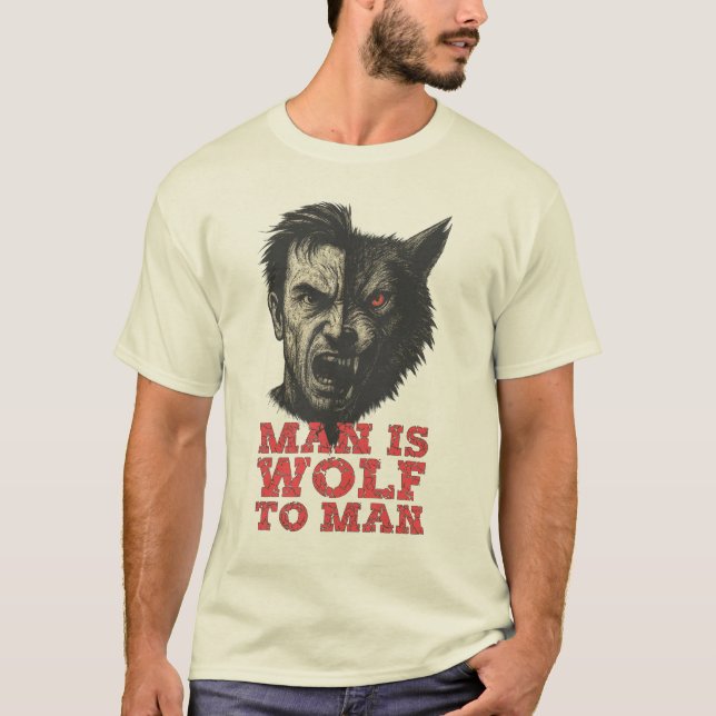 Wolf to Man T-Shirt (Front)