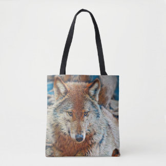 Wolf Tote bag