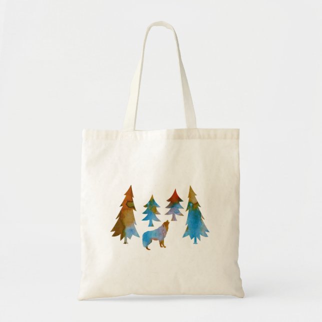 Wolf Tote Bag (Front)