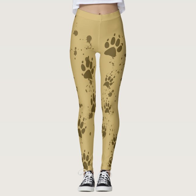 Wolf Tracks Leggings (Front)