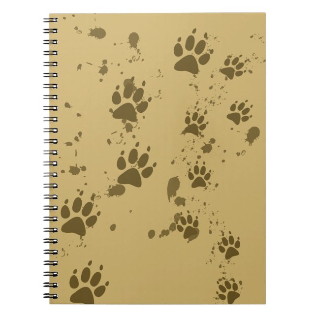 Wolf Tracks Notebook (Front)