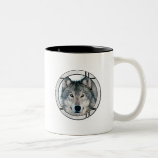 WOLF Two-Tone COFFEE MUG