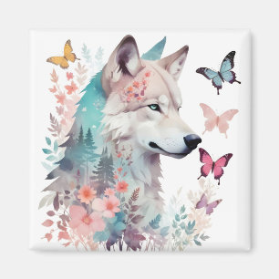 Wolf Vintage Animal Nature Environment Decor Art Magnet
