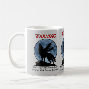 Wolf Warning Mug
