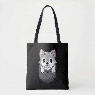 Wolf Wild Animal Lover Hunter Zoology Tote Bag