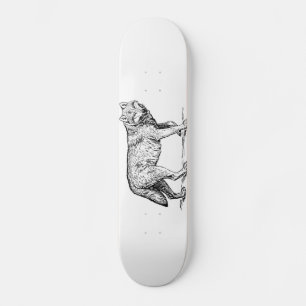 Wolf Wild Animal Skateboard