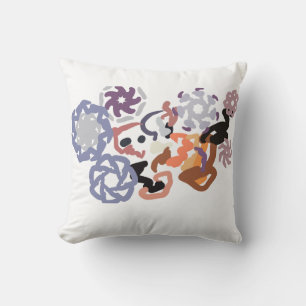 Wolf winter cushion