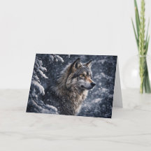 Wolf Winter Solstice Yule Beautiful