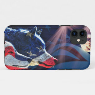Wolf Wolves Full Moon iPhone 11 Case