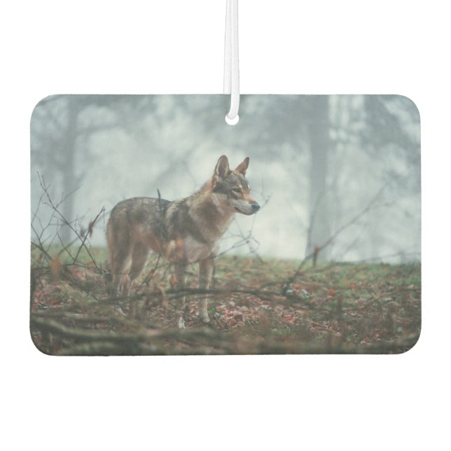 Wolfdog Car Air Freshener (Front)