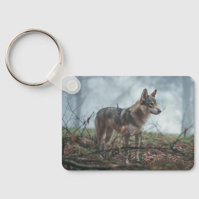 Wolfdog Key Ring (Back)