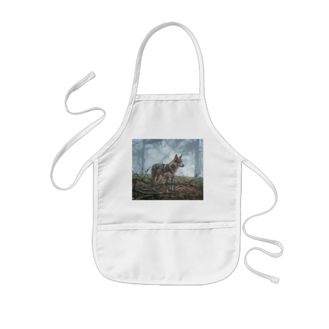 Wolfdog Kids' Apron (Front)