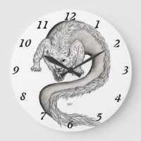 Wolfdragon black and white design
