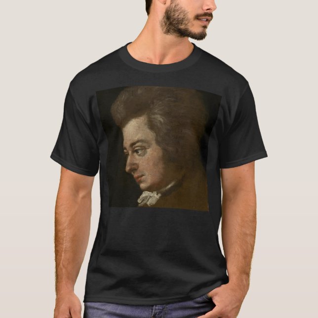 Wolfgang Amadeus Mozart (1756 -1791) By Joseph T-Shirt (Front)