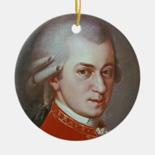 Wolfgang Amadeus Mozart Ceramic Ornament