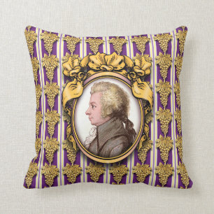 Wolfgang Amadeus Mozart Cushion