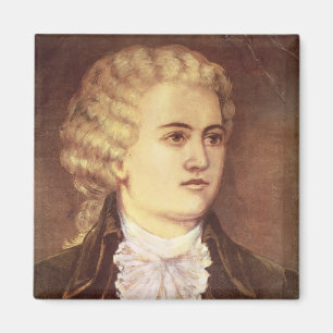 Wolfgang Amadeus Mozart  during his stay Magnet