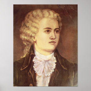 Wolfgang Amadeus Mozart during his stay Poster